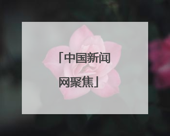 中国新闻网聚焦
